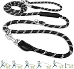 Hands-Free Dog Leash, 10 FT Adjustable Dog Training Leash, Heavy-Duty Nylon Leash, No-Pull for Medium and Large Dogs