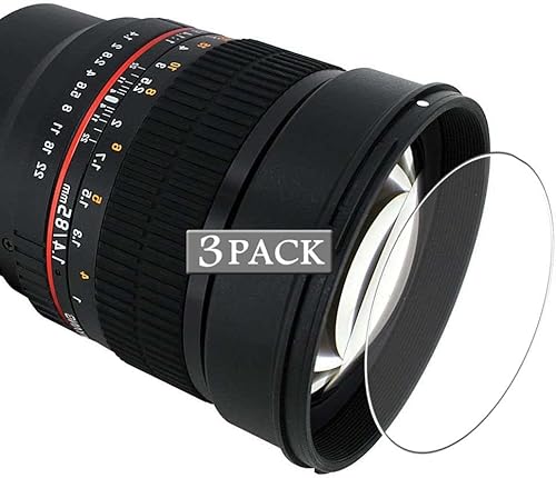 Miniatura 1 de Vaxson 3-Pack Screen Protector, compatible with SAMYANG 85mm F1.4 AS IF UMC TPU Film Protectors Sticker  Not Tempered Glass
