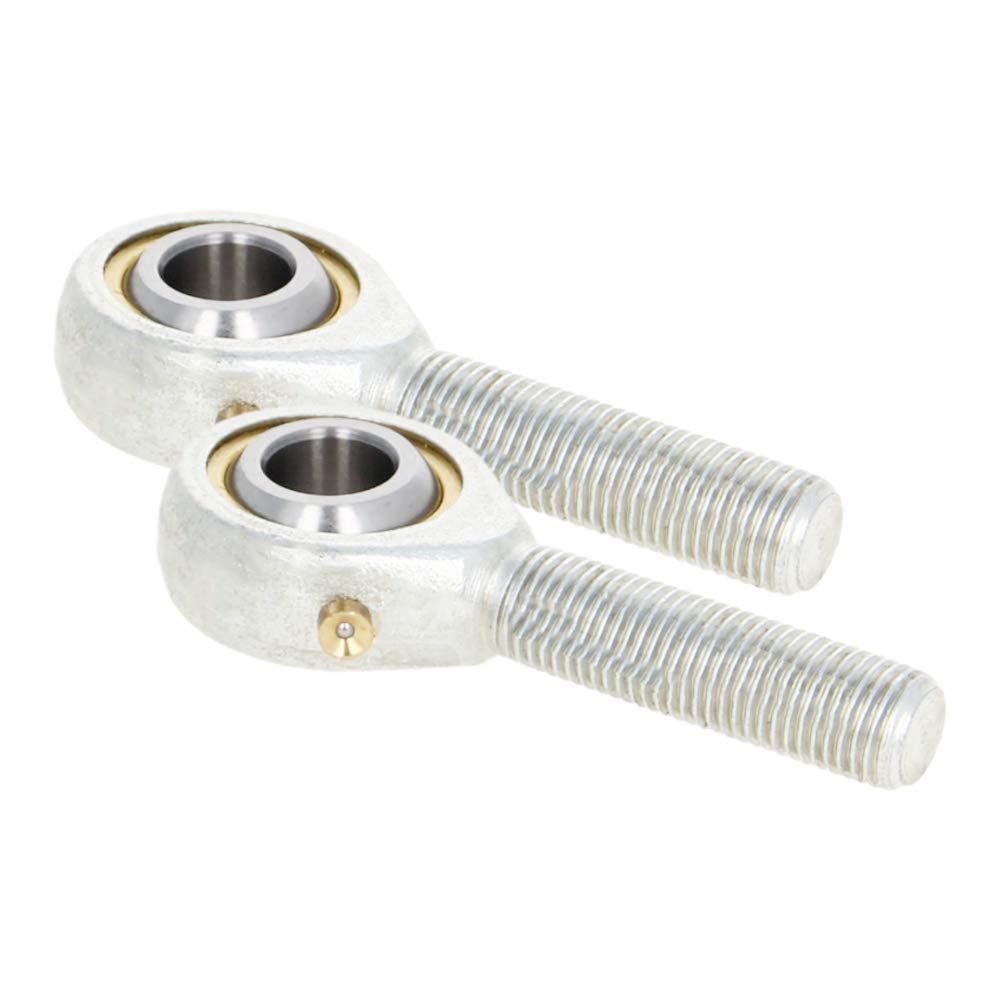 Othmro POSB6L Rod End Ball Bearing 9.53mm 2Pcs Male Thread