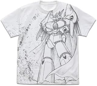 コスパ トップをねらえ! ガンバスターオールプリント Tシャツ WHITE Lサイズ