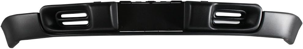 Front Black Bumper Valance Deflector Lower Air Dam W/O Fog Lamp Hole 1998-2005 Chevy S10 Blazer Except LS Model Fits GM1092162 88967924