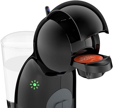 Krups Nescafé Dolce Gusto Small XS KP1A3BKA, High Pressure System 15 Bar, 30 Drinks Coffee Base, 0.8 L Tank, Removable Drain