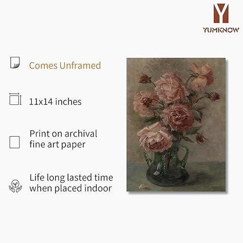 Miniatura 34 de Farmhouse Still Life Picture Living Room - Warm Moody Muted Yellow Lemon Oil Painting - Art Deco Wall Art for Kitchen - 11 x 14 Art Print- Rustic