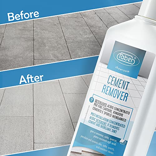 FABER Cement Remover for Tiles Fast Acting Grout Haze Remover