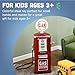 Constructive Playthings Kids Steel Vintage Gas Station Toy With Child-Size Pump and Nozzle, Simulation Toy for Ages 3+, Red