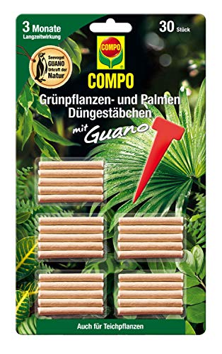 Preisvergleich Produktbild Compo Grünpflanzen- und Palmen Düngestäbchen mit Guano