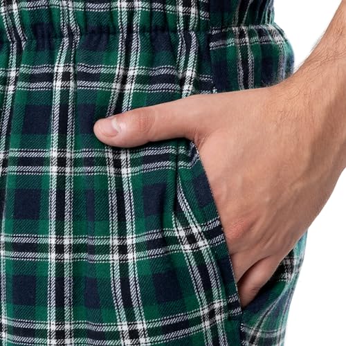 Image of Fruit of the Loom Men's Soft Flannel Pajama Lounge Sleep Pant