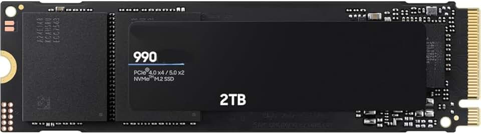 SSD NVMe M.2 2TB PCIe Gen4 Leitura 5000MB/s Gravação 4200MB/s