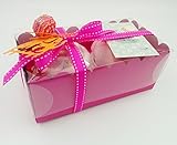 Regalo MUY Original para Recién Nacidos: BODY y GORRITO de marca con Pañal DODOT en forma de Cupcakes | Talla 1-6 meses | 100% Algodón | Todo es DE MARCA | Para Niñas