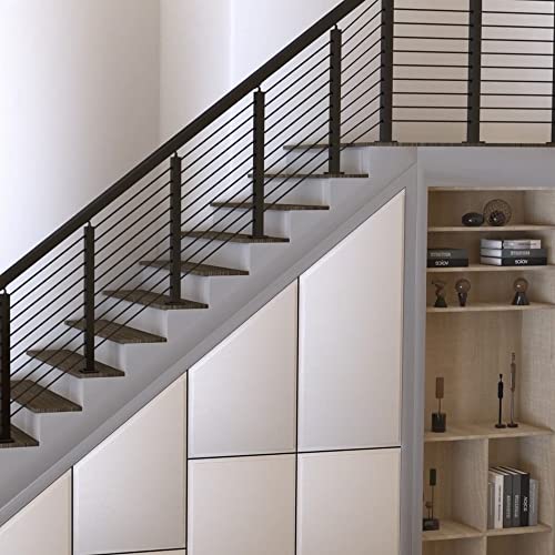 Rondelles biseautées noires en inox pour rénover une terrasse extérieure - 4