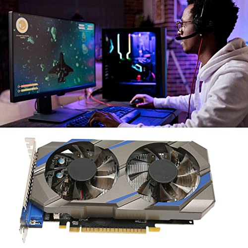 Tarjeta gráfica para videojuegos en PC de 4GB GDDR5 con potente disipación dual 8