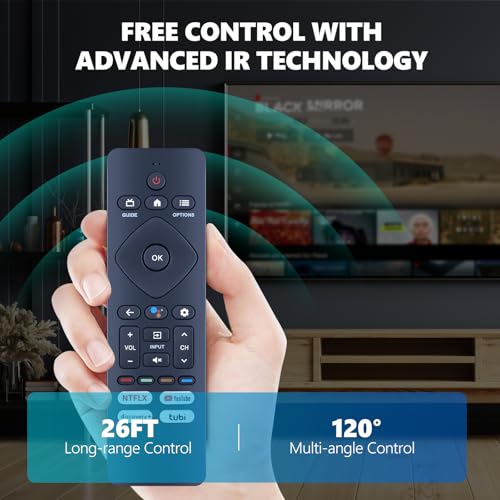 Télécommande de rechange Philips Google TV pour modèle RF439A-V06 - 4