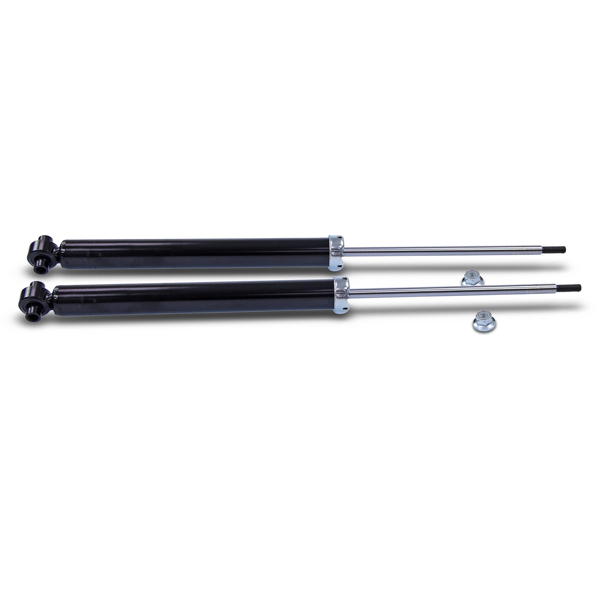 BESTPRICE 2x Gasdruck Stoßdämpfer hinten Federbein, Kompatibel mit FIAT GRANDE PUNTO (199_), PUNTO (199_), PUNTO EVO (199_), OPEL CORSA D (S07), VAUXHALL CORSA Mk III (D) (S07)