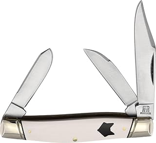 Rough Ryder Stockman White Micarta RR2311
