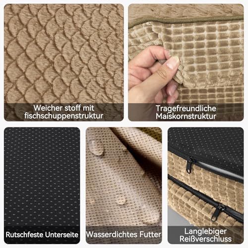 Lit pour chien de taille moyenne imperméable et antidérapant - 6