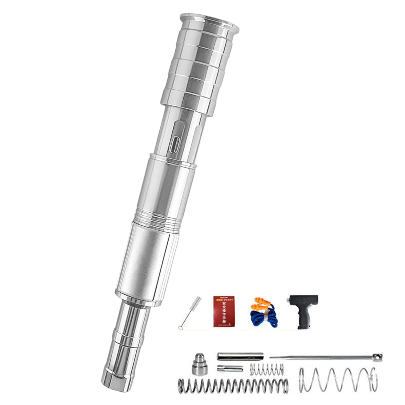 Multipurpose Steel Construction Fastener with Quiet Action for Home and Work Use Reduced Unguis Pipes and Wiring Multiple Materials