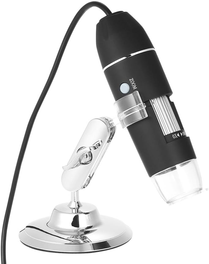 Digital Microscope,Portable AV LED Digital Microscope 1000X Magnification with