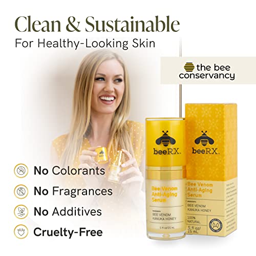 Bee Rx Anti-Aging Facial Serum - Kanuka Honey Skin Care Products For Face - Anti-Wrinkle Serum Moisturizer Beauty Products #TOP5