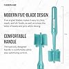 Farberware Heat Resistant Nylon Meat and Potato Masher Safe for Non-Stick Cookware, 10 inch, Aqua #2