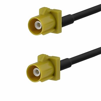 Fakra Male to Male K Coded Extension Cable RG174 50CM Fakra Coaxial Cable Fakra K 4G LTE 3G UMTS GSM Car Telematics Antenna Adapter Extension Cable 50CM