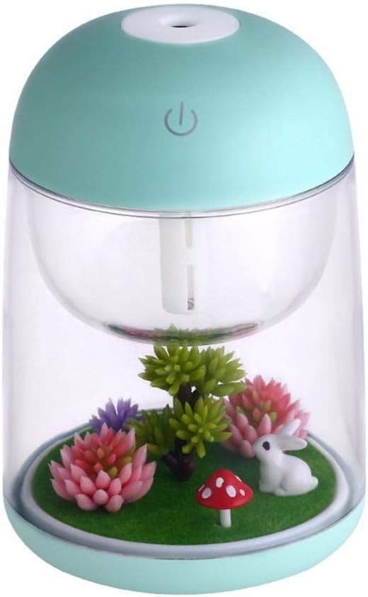 180ml USB Charging Micro Landscape Humidifier Colorful Night