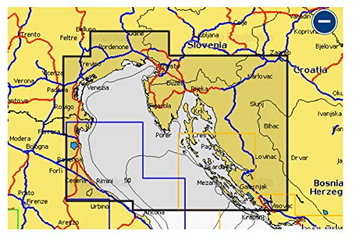 Preisvergleich Produktbild Navionics Kroatien (Region 5G820S), Kartenart:SD / MicroSD-Karte