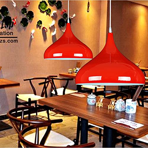 Lámpara colgante amarilla JXIN de techo para restaurante 4
