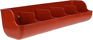 GANAZONO Waterer Storage Container Farm Animals Food Manger Feeder: Pig Food Containers Water Trough Piglet Feeding Groove 5- Compartment Pig Manger Farm Animal Supplies Goat Drinking Fodder