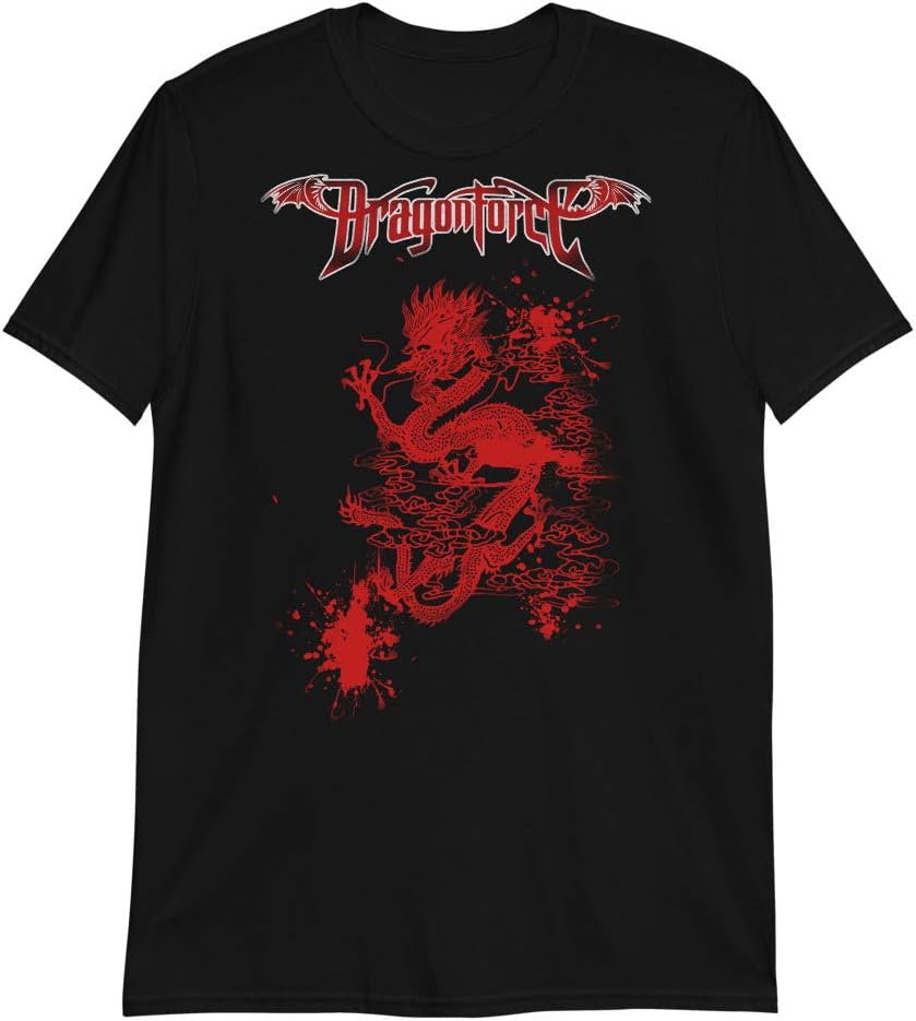 Dragonforce Dragon Blood T-Shirt (Official Merchandise) Black