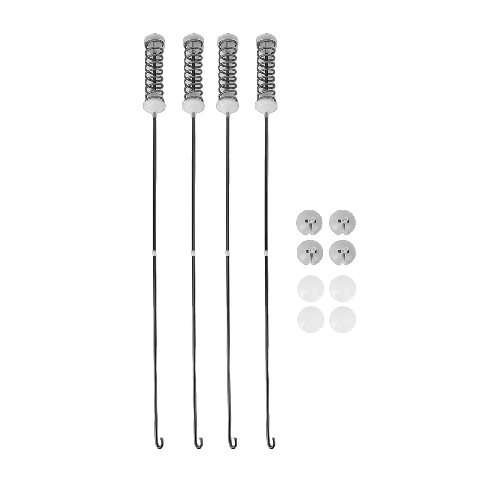 4 Stück Unterlegscheiben-Aufhängungsstangen Ersatz For W10780044 W11025360 W11131256 W11226774 Waschmaschine Stoßdämpfer Suspensio Rod