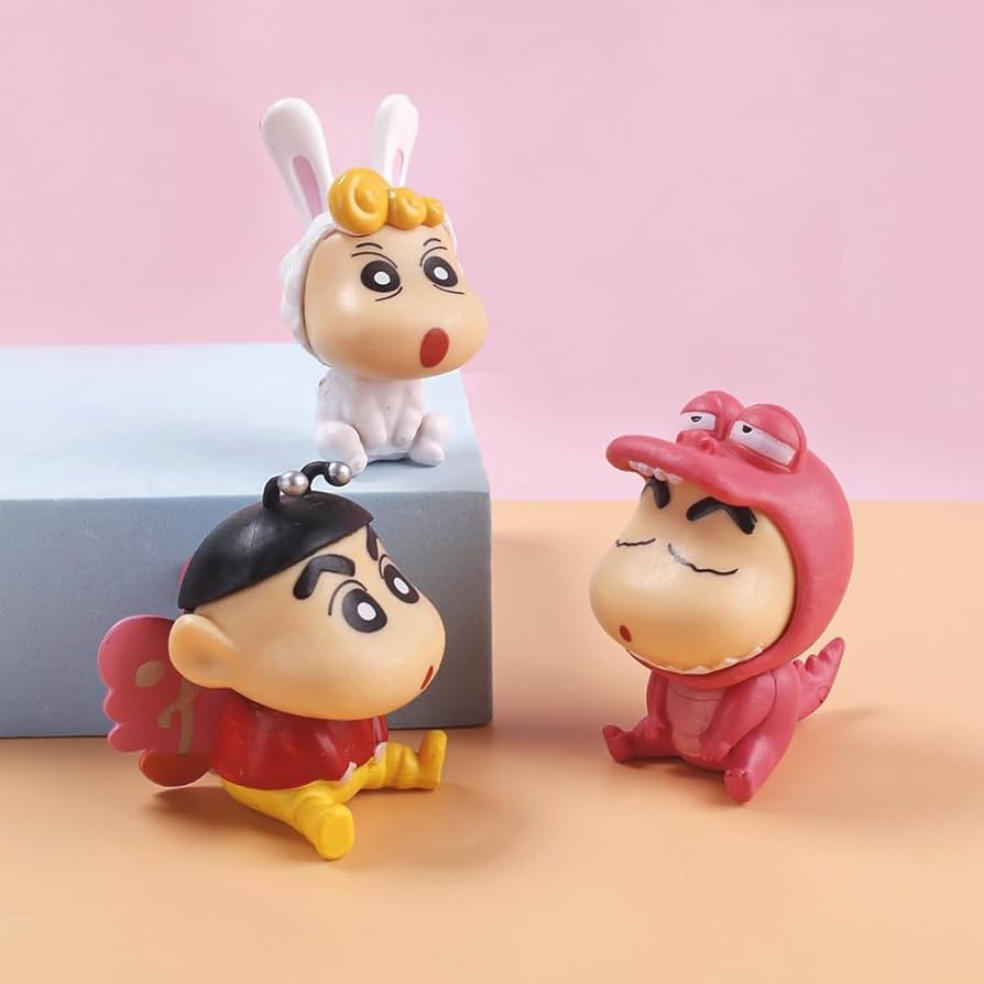 Amazon.co.jp: 6個セット クレヨンしんちゃん フィギュア 車の