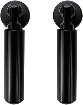 Black Wall Mount Curtain Wire Rod Set Multifunctional
