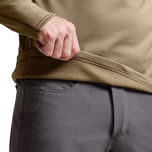 SITKA Gear Men's Core Midweight Zip-t Long Sleeve Hunting Shirt 6