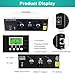 Hybrid Solar Inverter 1.0-10.2KW, Pure Sine Wave Off-Grid Charger 12V/24V/48V with MPPT Controller & LCD Display, 40A/80A/120A/160A - Efficient Solar Power Solution
