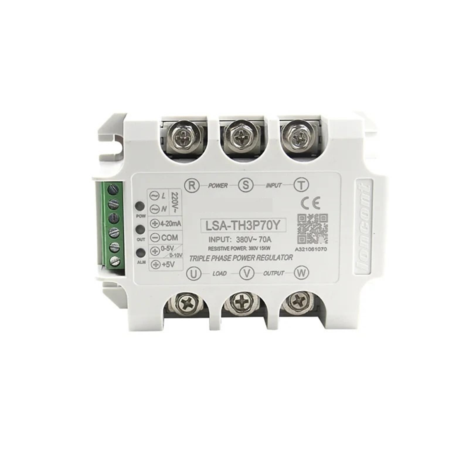 Relais statique triphasé thyristor 70A régulateur de puissance 15KW