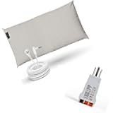 GroundLuxe Queen Beige Grounding Pillowcase & Outlet Tester Bundle