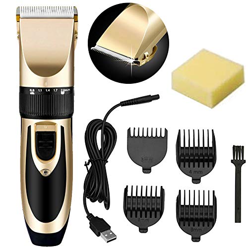 Professional Hair Clippers for Men Rechargeable Cordless Clippers Hair Trimmer Beard Shaver Electric Hair Cutting Machine Kit Waterproof Family use