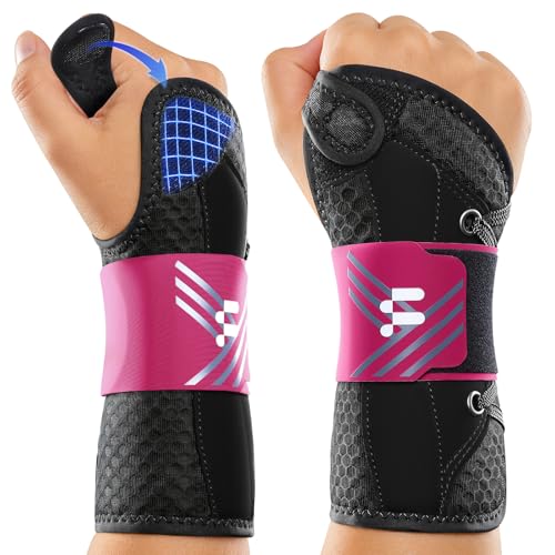 Fitomo Open Thumb Wrist Brace for Carpal Tunnel Relief, Removable