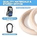 Zingtto Wooden Gymnastic Rings with Adjustable Numbered Straps. 1.1'' Olympic Rings for Core Workout, Crossfit, Bodyweight Training. Home Gym Rings with 8.5ft Exercise Straps and Workout Handles