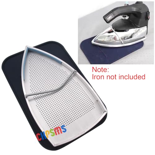 CKPSMS Brand -1SET Ironing Shoe & Silicon Iron Rest Compatible with/Replacement for Silver Star Brand ES-85AF ES-94A ES-300 Electric Steam Iron