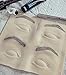 Microblading Supplies 5 Piece Practice Skin For Eyebrows: Permanent Makeup Silicone Skin To Practice Brow Micro-Blading And Needling, Fake Skin Sheets For Professionals And Beginners