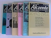 Akzente. Zeitschrift f³r Literatur. 31. Jahrgang 1984. 6 Hefte 3803101271 Book Cover