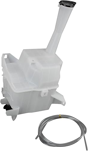 Vista 868 de TRQ Depósito de limpiaparabrisas compatible con Chevrolet Cruze 2016-2019 con luces antiniebla GM1288252 84036025 23365281PFM