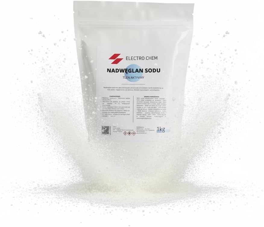Nadwęglan sodu 99,9% - aktywny tlen - 1kg - Pranie Czyszczenie