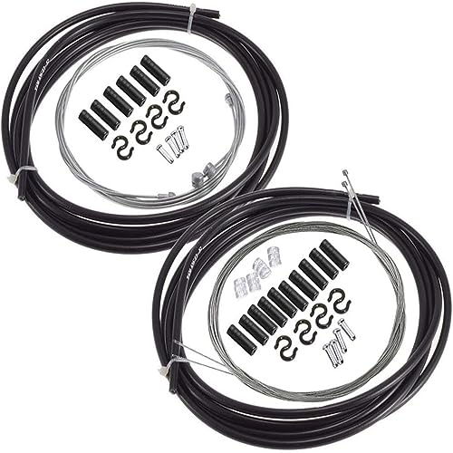 Universal Bicycle Change Kit, Bike Shift Cable and Transmission Cable Housing Kit for Mountain Road Bike Repair