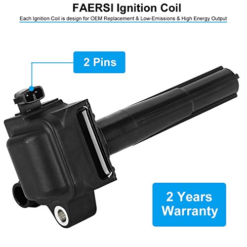 Ignition Coil Pack Of 3 Replacement For 1998 1999 2000 Toyota Sienna Avalon Camry Solara Avalon Lexus Es300 V6 3.0L, 90919-02215，Uf-155 C575 E711 C155 #TOP4