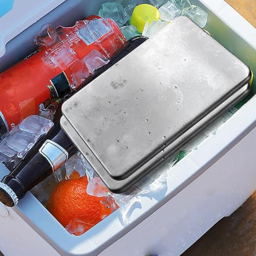 Plateaux de congélation portables avec acier inoxydable durable - 2