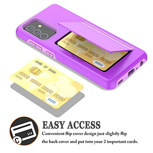 Coque pour Samsung A12 et S21 Plus : étui violet idéal pour vos déplacements