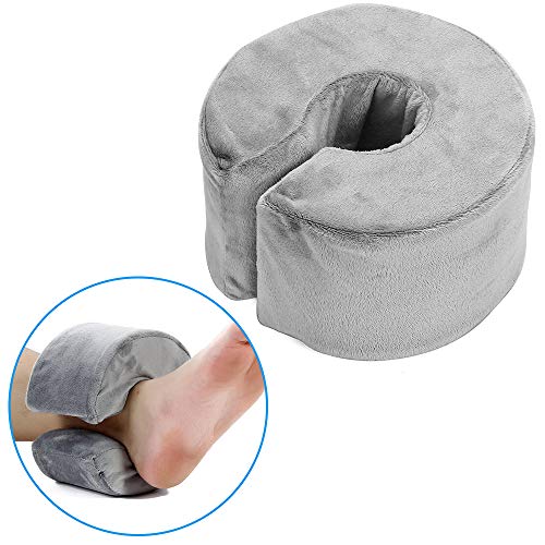 Foot Elevation Pillow Ankle Support Foot Elevator Cushion Pillows Foam Foot Heel Elevator Wedge Medical Ankle Rest Protector Sleeping Surgery Recovery for Preventing Bed Sore and Ulcers