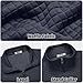 COOFANDY Jackets for Men Casual Full Zip Jackets Stand Collar Jacket Fashion Fall Coat